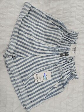 NWT Railroad Stripe Shorts